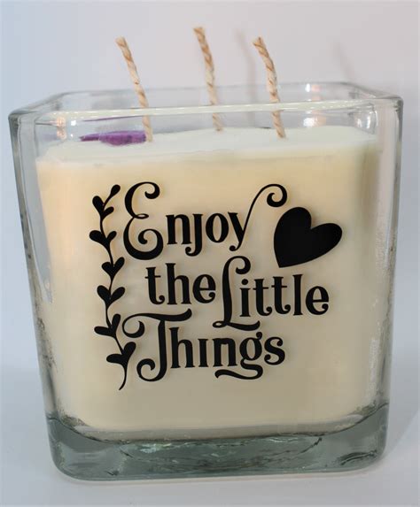 Custom Made Scented Candle Candle With Motivational Saying Etsy