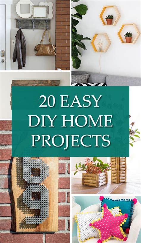 20 Easy Diy Home Projects You Can Do In A Day Or Less Easy Diy