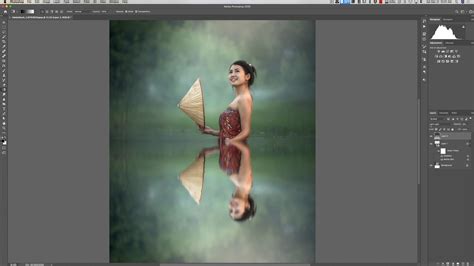 How To Create A Water Reflection In Photoshop Youtube