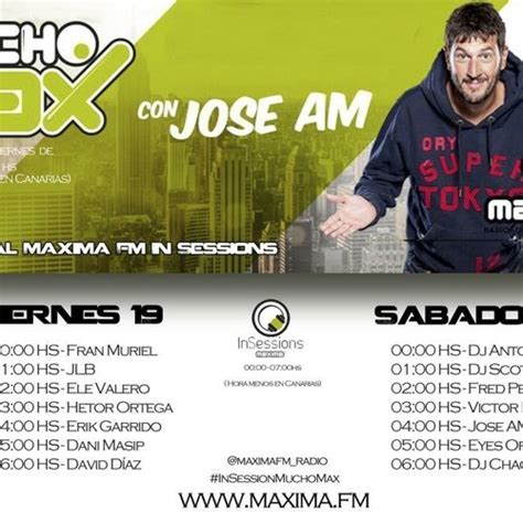 Maxima FM IN SESSION MUCHO MAX - Héctor Ortega by Héctor ...