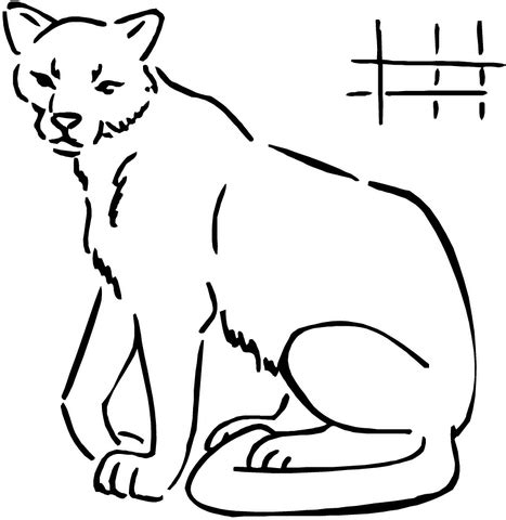 Also you can search for other artwork with our tools. Cougar Coloring page | Free Printable Coloring Pages