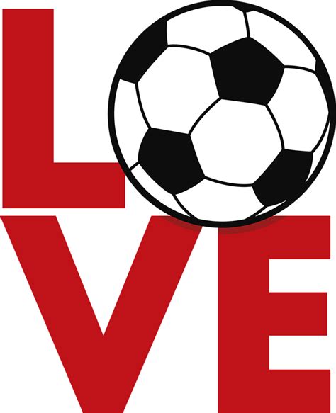Love Football Home Wall Sticker Tenstickers
