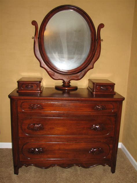 Do you have some antique bedroom furniture for sale. Lillian Russell Black Walnut Bedroom set For Sale ...