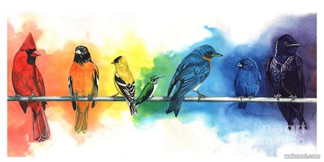 50 Beautiful Bird Paintings From Famous Artists Part 2