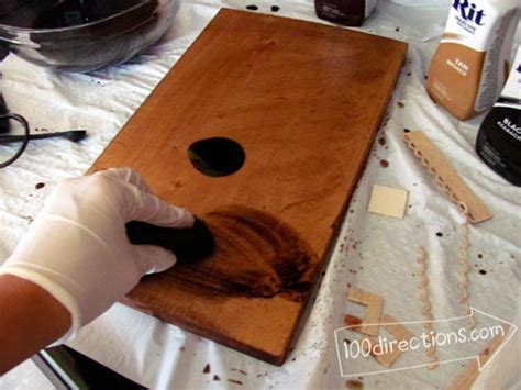 Staining Wood With Rit Dye 100 Directions