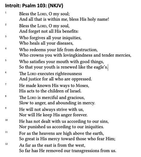 Psalm 103 Verse 1 To 5 Nanvulacadence