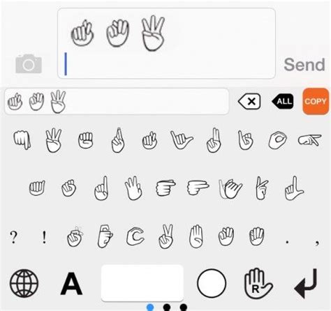 Ios Keyboard App Signily Lets Users Type With Sign Language Sign Language Language Keyboard