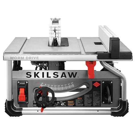 Skilsaw 10 In Carbide Tipped Blade 15 Amp Table Saw At