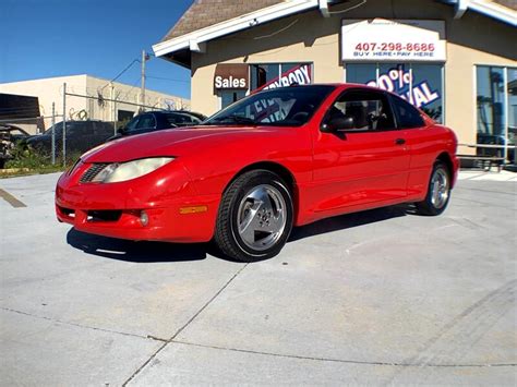 Buy Here Pay Here 2004 Pontiac Sunfire Coupe W1sv For Sale In Orlando