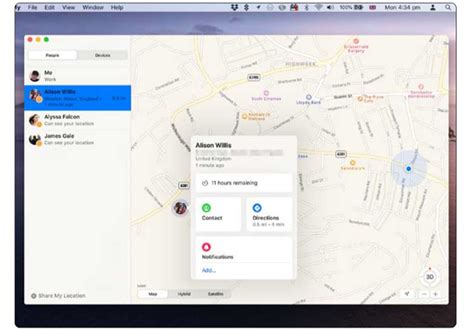 How To Use Ios Find My Application On Mac Find My Macos Big Sur