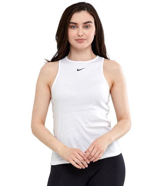 Nike Womens Essential Tank Top White Life Style Sports Ie
