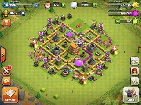 Maybe you would like to learn more about one of these? BASE The Brick, a strong TH6 base : ClashOfClans