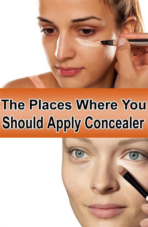 The Places Where You Should Apply Concealer How To Apply Concealer