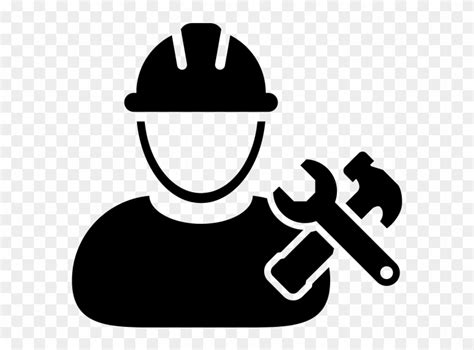 Vector Construction Worker Icon Hd Png Download 600x6005260699