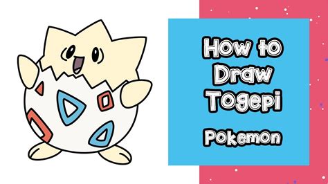 How To Draw Togepi Pokemon How To Draw Togepi Easy How To Draw Togepi Step By Step Youtube