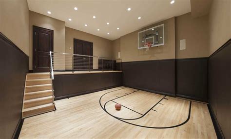 Take your game to the next level with the addition of a duraslam® adjustable basketball hoop system to give your backyard or home gym a professional appearance. 36 Home Gym Designs and Ideas - Home Awakening