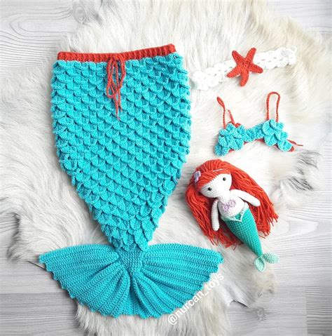 Amigurumi Mermaid Doll Free Pattern Free Amigurumi Crochet Mermaid