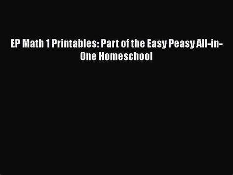 Workbooks Books Part Of The Easy Peasy All In One Homeschool Ep Math 2
