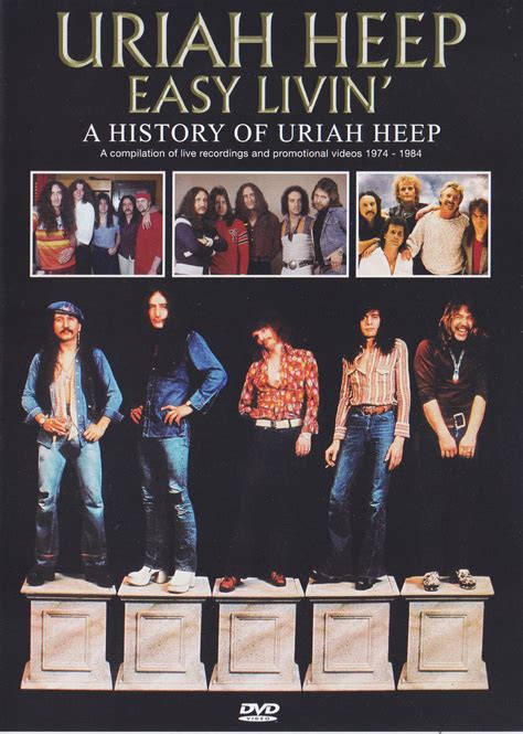 Uriah Heep Easy Livin A History Of Uriah Heep 1dvd Giginjapan