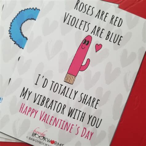 Free Printable Naughty Valentine Cards Updated Bawdy Bookworms