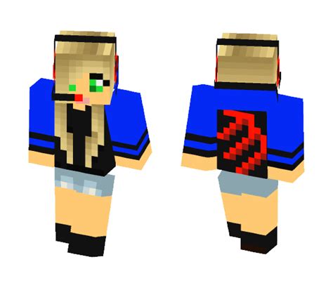 Download Gamer Girl Blonde Minecraft Skin For Free Superminecraftskins