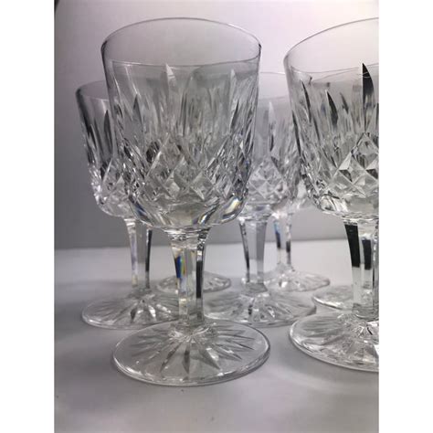 1950s Vintage Waterford Crystal Lismore Cocktail Cordial Glasses Set Of 7 Chairish
