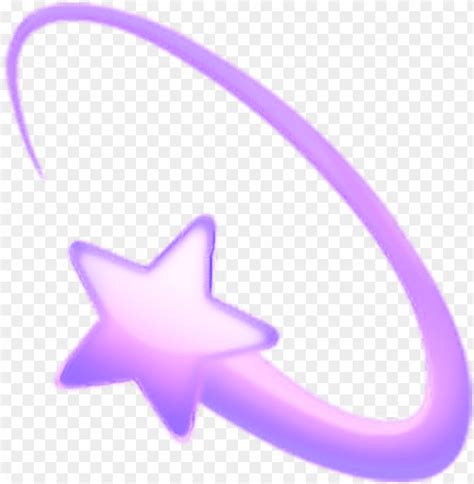 Download Urple Emoji Overlay Cute Star Halo Whatsapp Emoji Shooting
