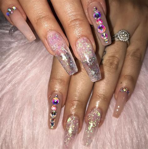 55 Long Acrylic Nail Ideas To Express Your Personality