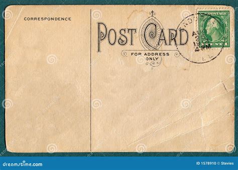 Old Postcard Stock Photo Image 1578910