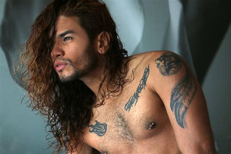 Aj Oliveras Actor And Model From Puerto Rico Mens Long Hairstyles
