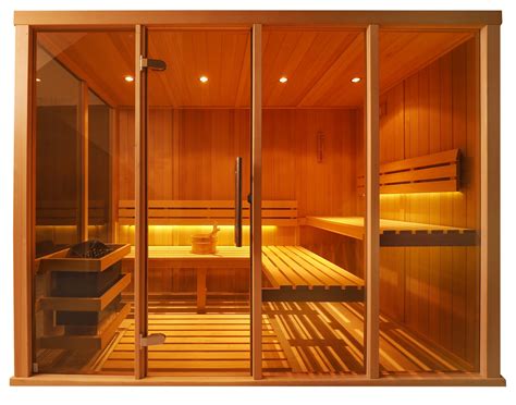 V2040 Vision Sauna Cabin Vision Glass And Hemlock Saunas Home