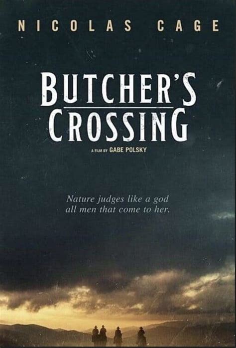 Butchers Crossing 2023 Posters — The Movie Database Tmdb