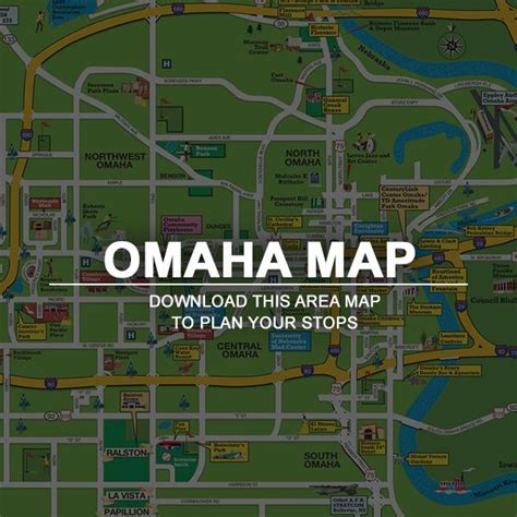 Omaha Visitors Guide Download Free Tourism Maps And Guides Omaha Map