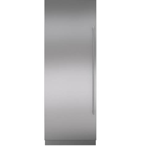 You can buy pro refrigerators as well as some cool niche brands a counter depth refrigerator does not protrude from the cabinet except for the doors and handles. Sub-Zero IC-30RID-LH 30 Inch, 17.3 cu ft. Capacity, Built ...