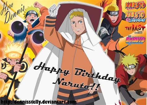 Naruto Birthday Card Printable