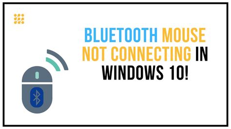 Bluetooth Mouse Not Connecting In Windows Youtube