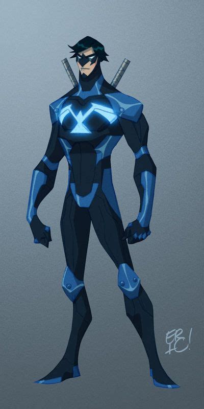 Nightwing Redesign Super Heros Pinterest Nightwing Character
