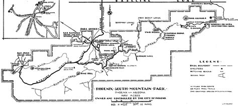 South Mountain Maps Through Time