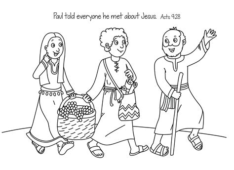 Missionary Coloring Pages At Free Printable