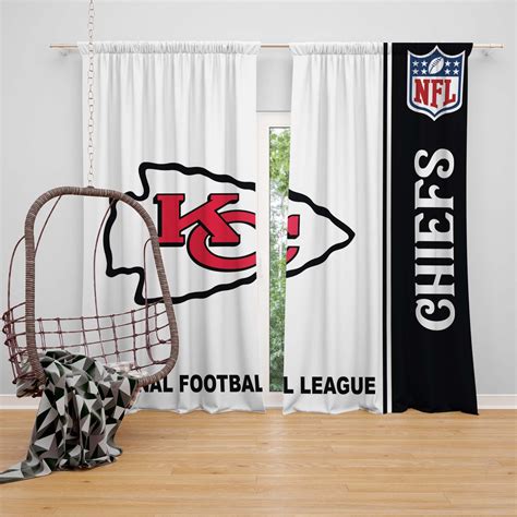 Official instagram account of the kansas city chiefs. NFL Kansas City Chiefs Bedroom Curtain | Football bedroom ...