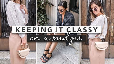 How To Dress Classy And Look Good On A Budget Simple Tips By Erin