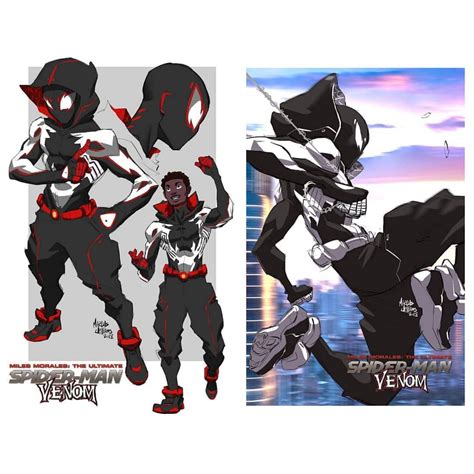 So This Idea Of A Miles Morales That Rocks The Venom Suit Can Go A