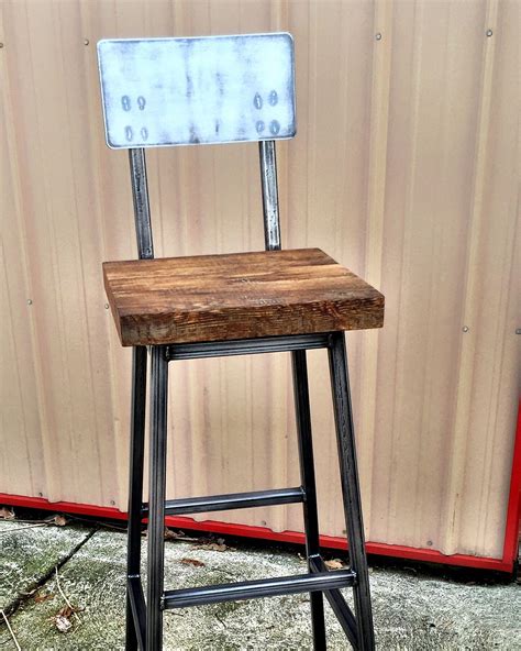 Buy Custom Made Industrial Bar Stool Made To Order From Cascade Metal