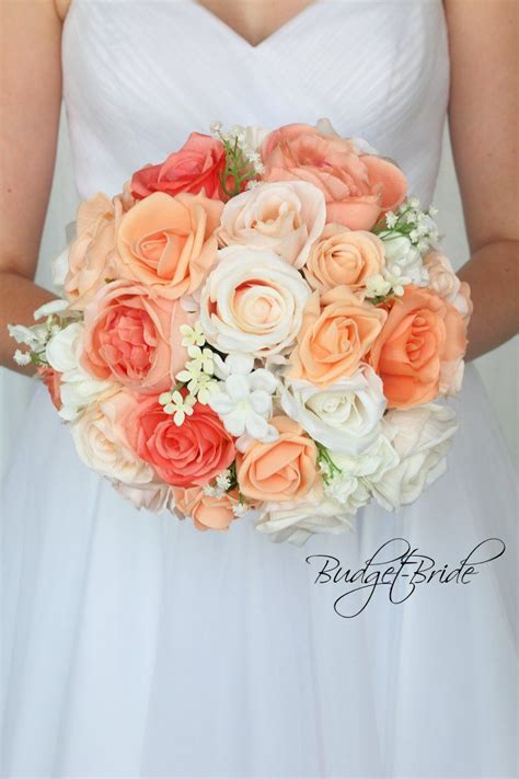 College Collection 2017650 45 235 Peach Wedding Flowers Coral