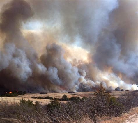 Fire Near Woodward Oklahoma Burns Tens Of Thousands Of Acres Wildfire Today