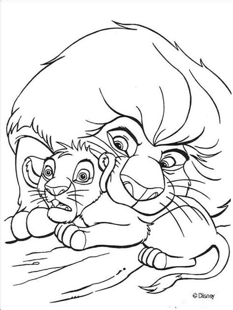 Free Printable Simba Coloring Pages For Kids Sketch Coloring Page