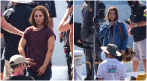 Thor Love And Thunders Leaked Set Photos Give First Look At Natalie Portmans Female Thor
