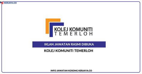 It was originally known as pasir rawa. Jawatan Kosong Terkini Kolej Komuniti Temerloh • Kerja ...