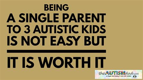 Being A Single Parent To 3 Autistic Kids Is Not Easy But It Is Worth