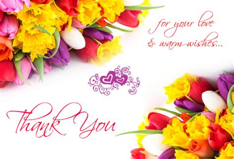 Thanks For The Warm Wishes Free Thank You Ecards Greeting Cards 123